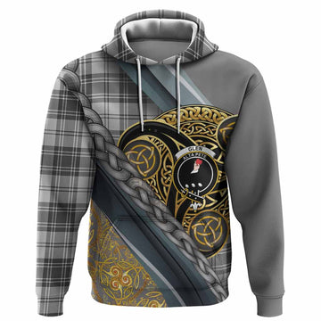 Glen Tartan Crest Hoodie Scottish Triskele Celtic