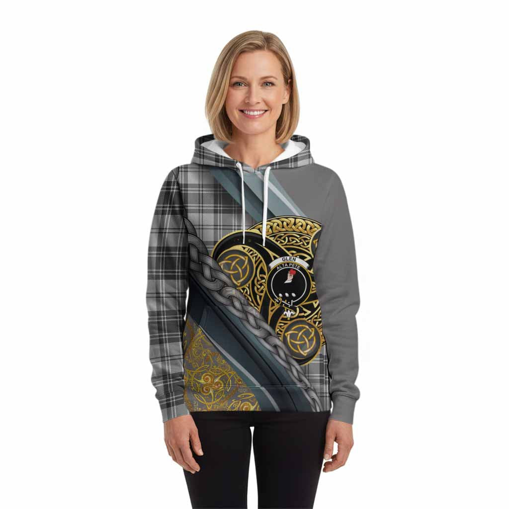 Glen Tartan Crest Hoodie Scottish Triskele Celtic
