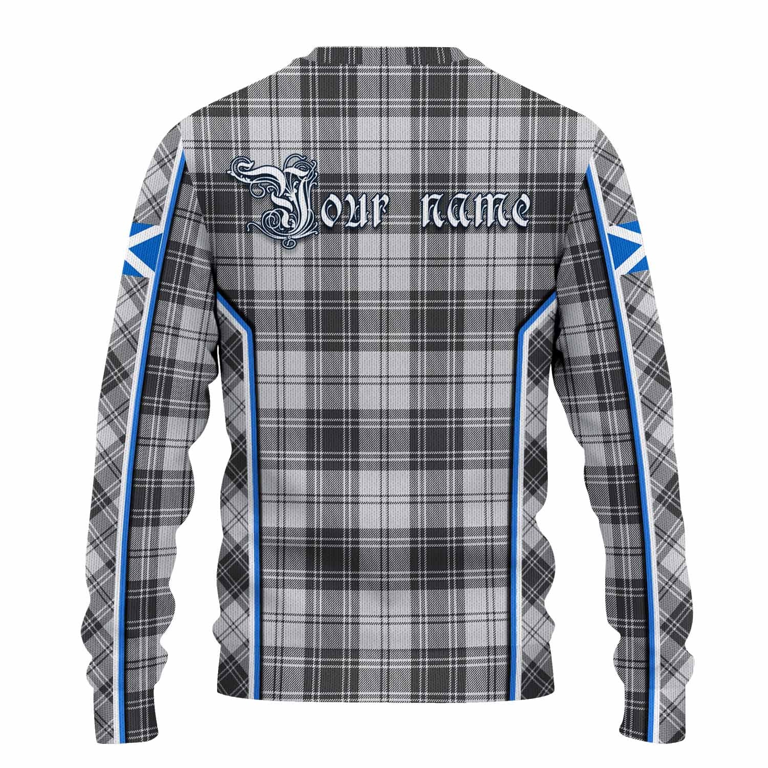 Glen Tartan Crest Knitted Sweater Scotland Coat of Arm Flag Style - Tartan Vibes Clothing