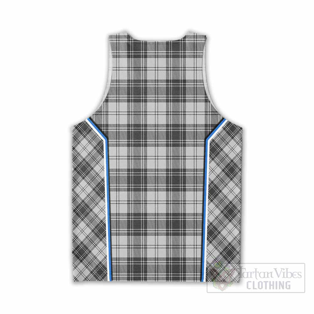 Glen Tartan Crest Men Tank Top Scotland Coat of Arm Flag Style - Tartan Vibes Clothing