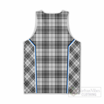 Glen Tartan Crest Men Tank Top Scotland Coat of Arm Flag Style