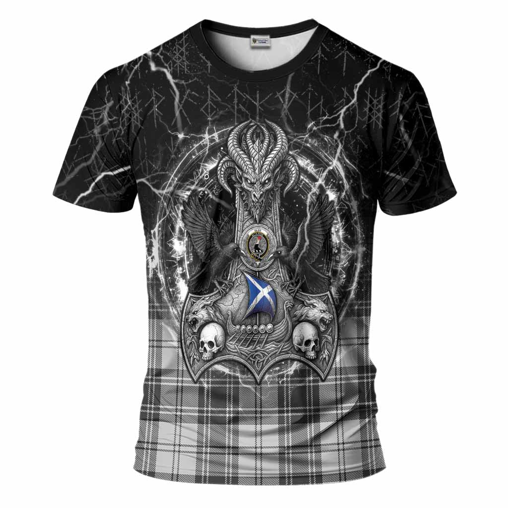 Glen Tartan Crest T-Shirt Celtic Odin's Raven Legacy