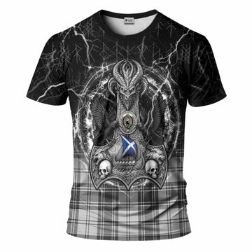 Glen Tartan Crest T-Shirt Celtic Odin's Raven Legacy