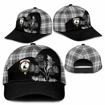 Glen Tartan Family Crest Classic Cap Scotland Thistle Floral Flag Style