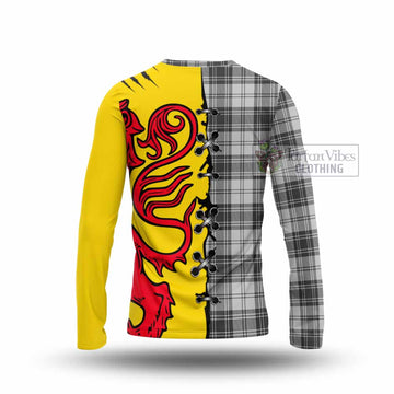 Glen Tartan Family Crest Long Sleeve T-Shirt Lion Rampant Honor