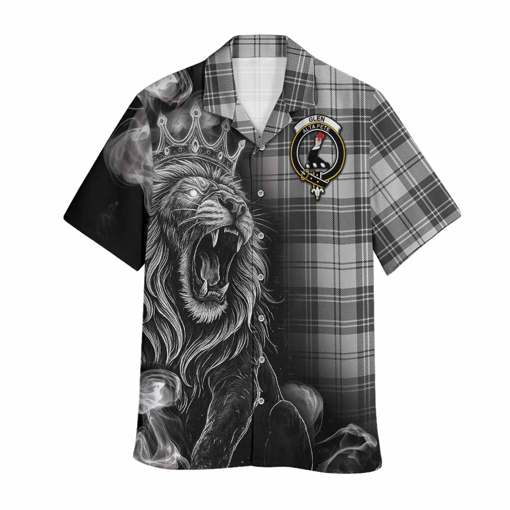 Glen Tartan Hawaiian Shirt Roaring Lion Heritage