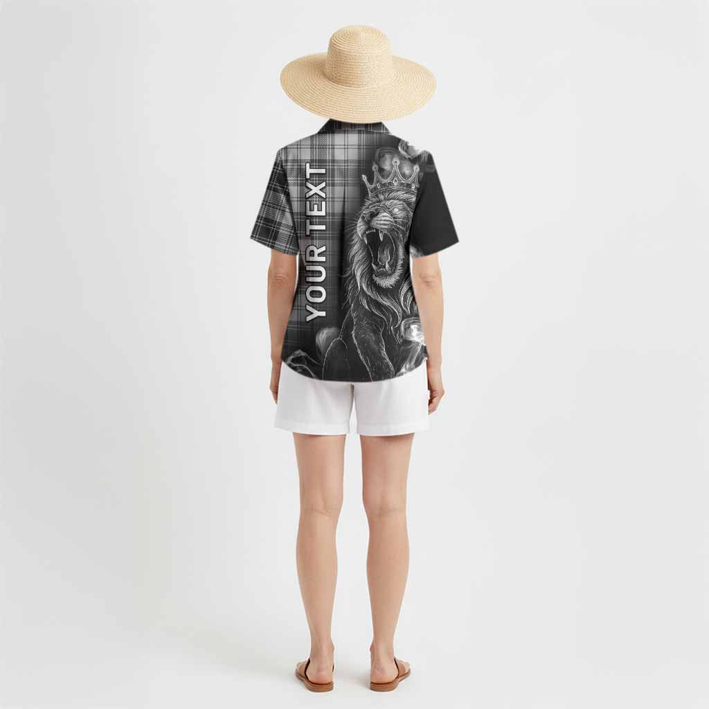 Glen Tartan Hawaiian Shirt Roaring Lion Heritage