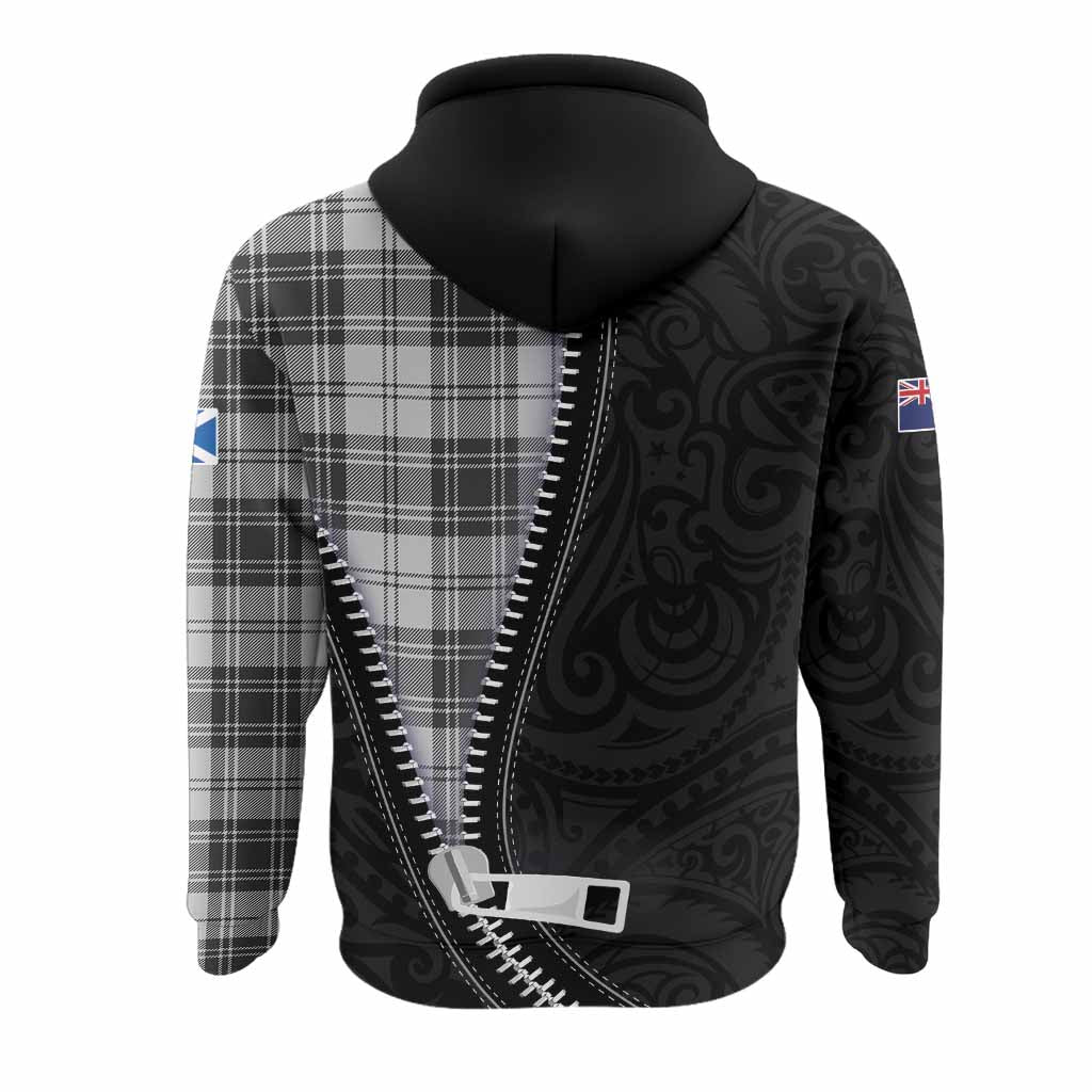 Glen Tartan Hoodie New Zealand Pattern Unique Zipper Stylized
