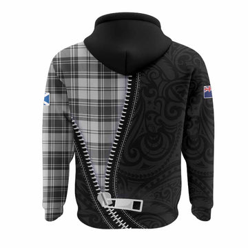Glen Tartan Hoodie New Zealand Pattern Unique Zipper Stylized