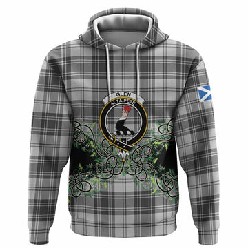 Glen Tartan Hoodie Thistle Scottish Spirit