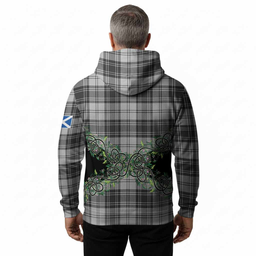 Glen Tartan Hoodie Thistle Scottish Spirit