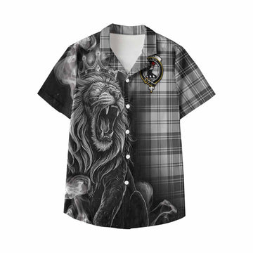 Glen Tartan Kid Hawaiian Shirt Roaring Lion Heritage