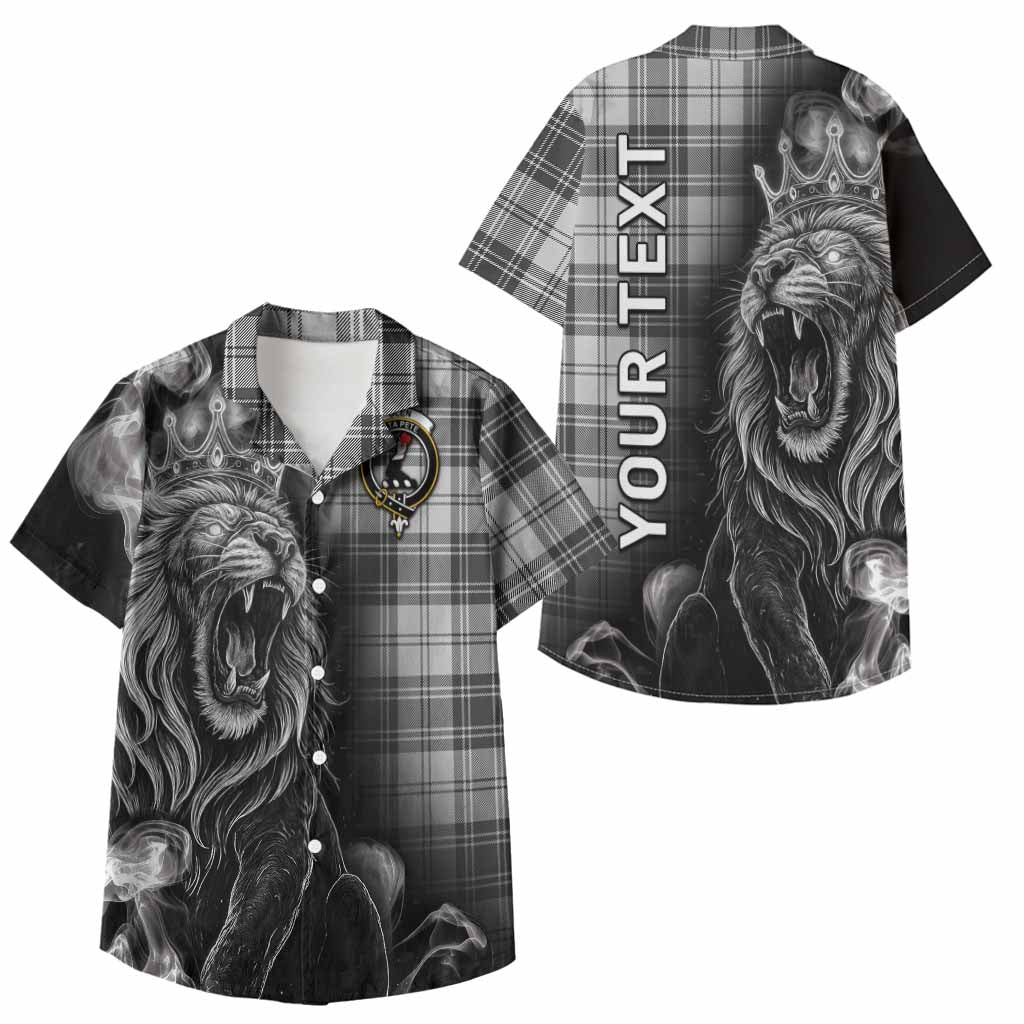 Glen Tartan Kid Hawaiian Shirt Roaring Lion Heritage