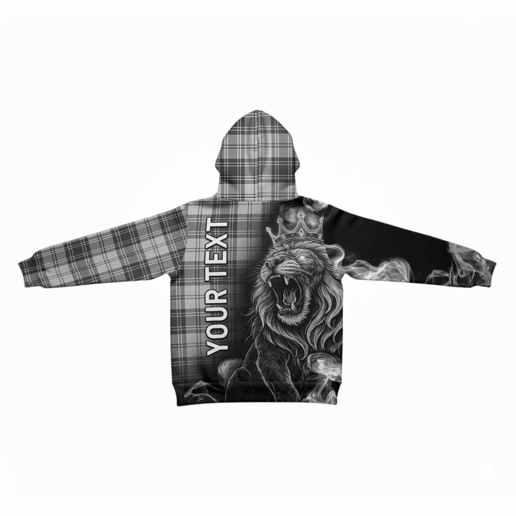 Glen Tartan Kid Hoodie Roaring Lion Heritage