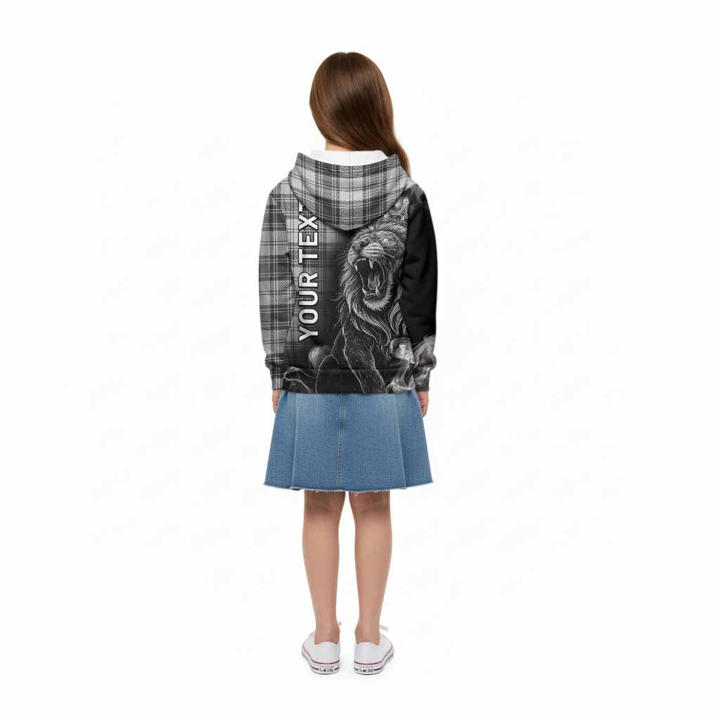 Glen Tartan Kid Hoodie Roaring Lion Heritage