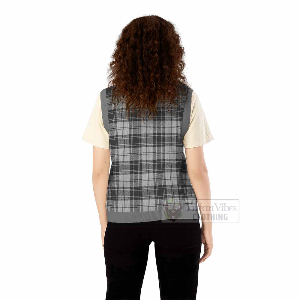 Glen Tartan Knitted V-Neck Vest - Tartan Vibes Clothing