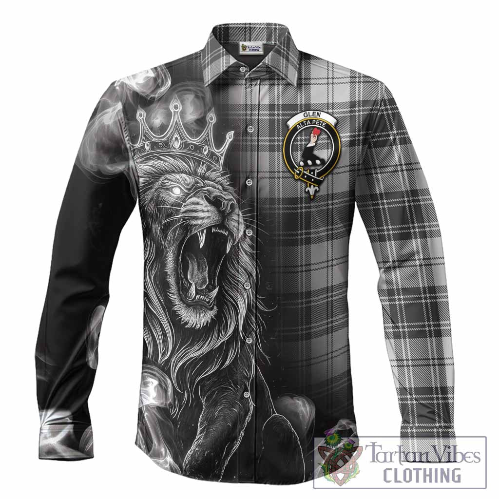 Glen Tartan Long Sleeve Button Shirts Roaring Lion Heritage