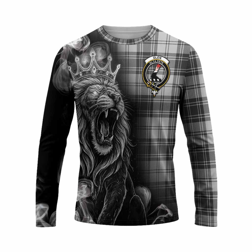 Glen Tartan Long Sleeve T-Shirt Roaring Lion Heritage