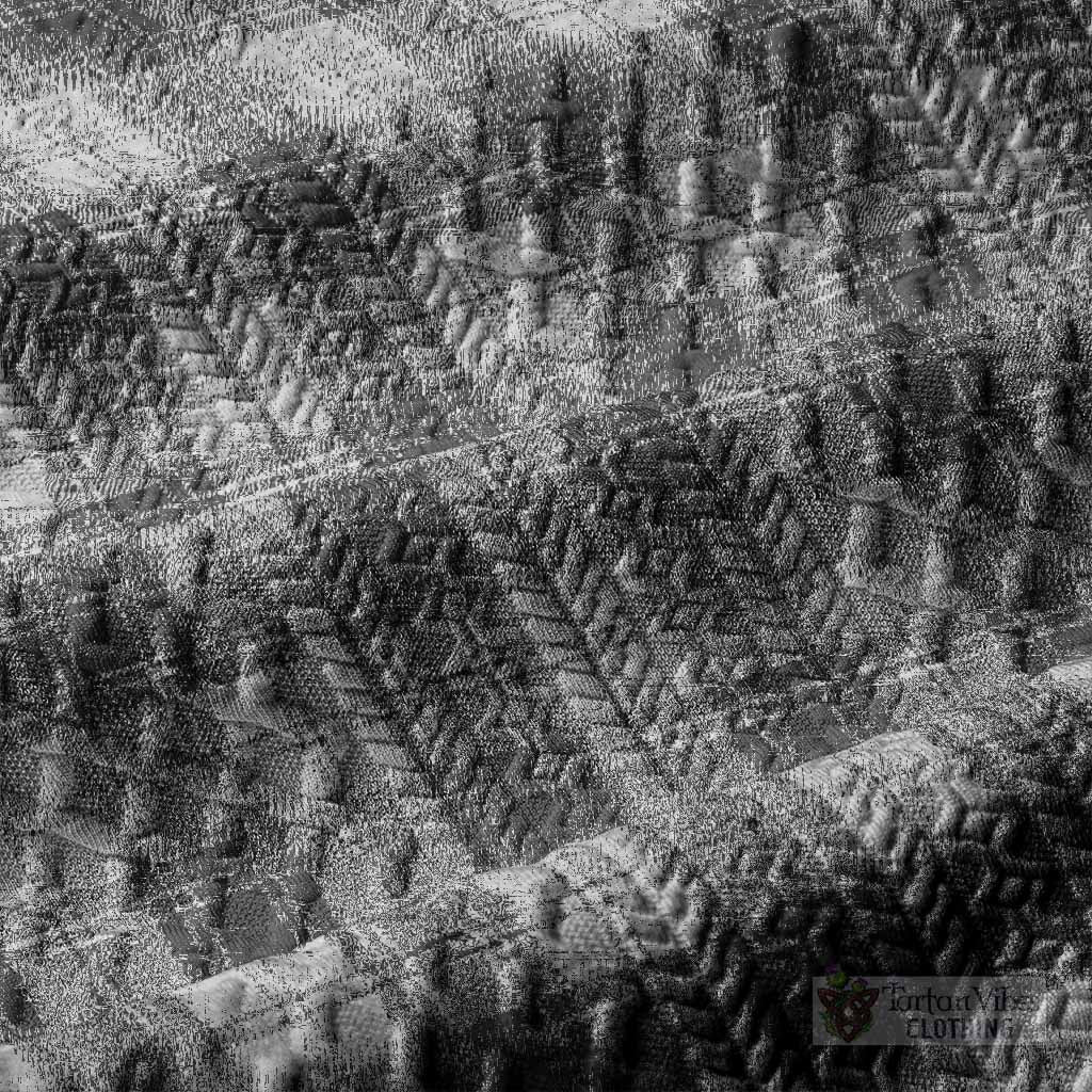 Glen Tartan Men’s Polo Sweater Top with Family Crest