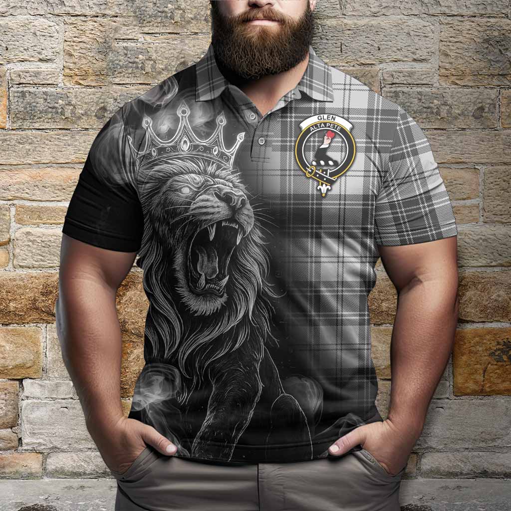 Glen Tartan Polo Shirt Roaring Lion Heritage