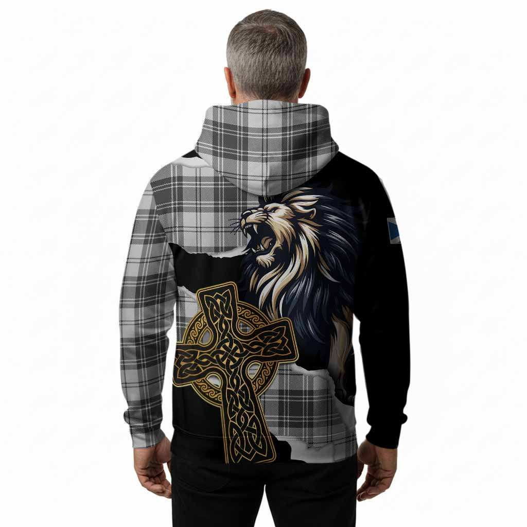 Glen Tartan Scottish Hoodie Lion Celtic Heritage
