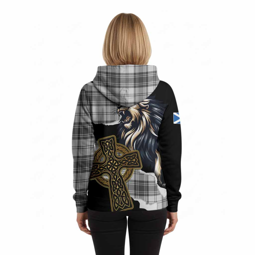 Glen Tartan Scottish Hoodie Lion Celtic Heritage