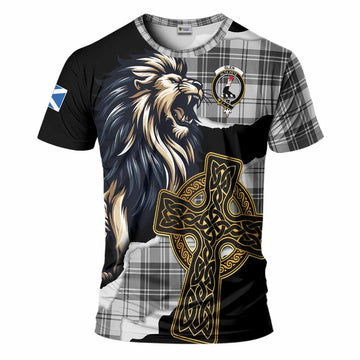 Glen Tartan Scottish T-Shirt Lion Celtic Heritage