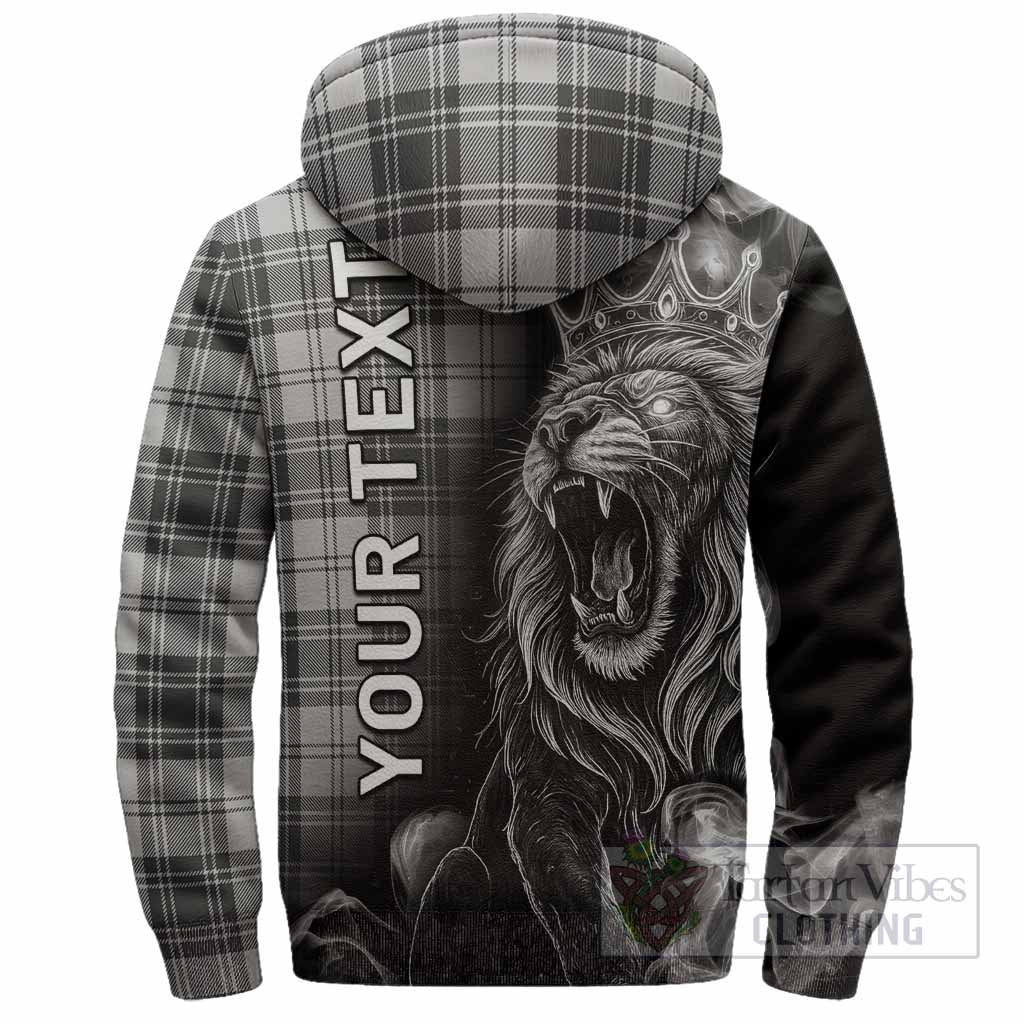 Glen Tartan Sherpa Hoodie Roaring Lion Heritage