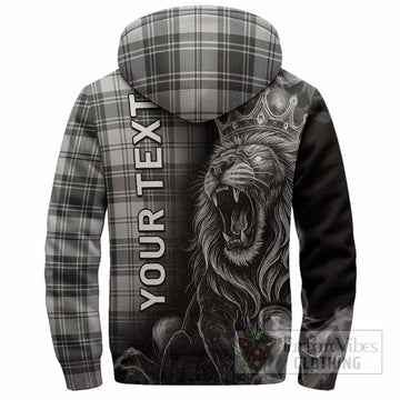 Glen Tartan Sherpa Hoodie Roaring Lion Heritage