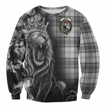 Glen Tartan Sweatshirt Roaring Lion Heritage