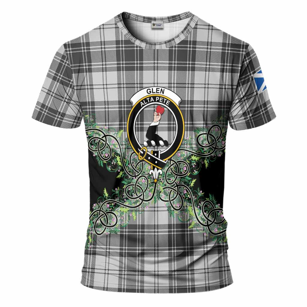Glen Tartan T-Shirt Thistle Scottish Spirit