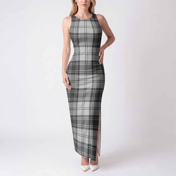 Glen Tartan Tank Maxi Dress