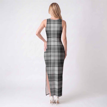Glen Tartan Tank Maxi Dress
