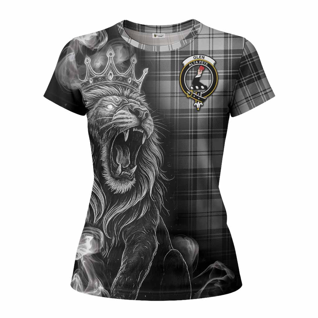 Glen Tartan Women T shirt Roaring Lion Heritage