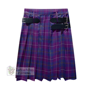 Glencoe Tartan Men's Pleated Skirt - Fashion Casual Retro Scottish Kilt Style