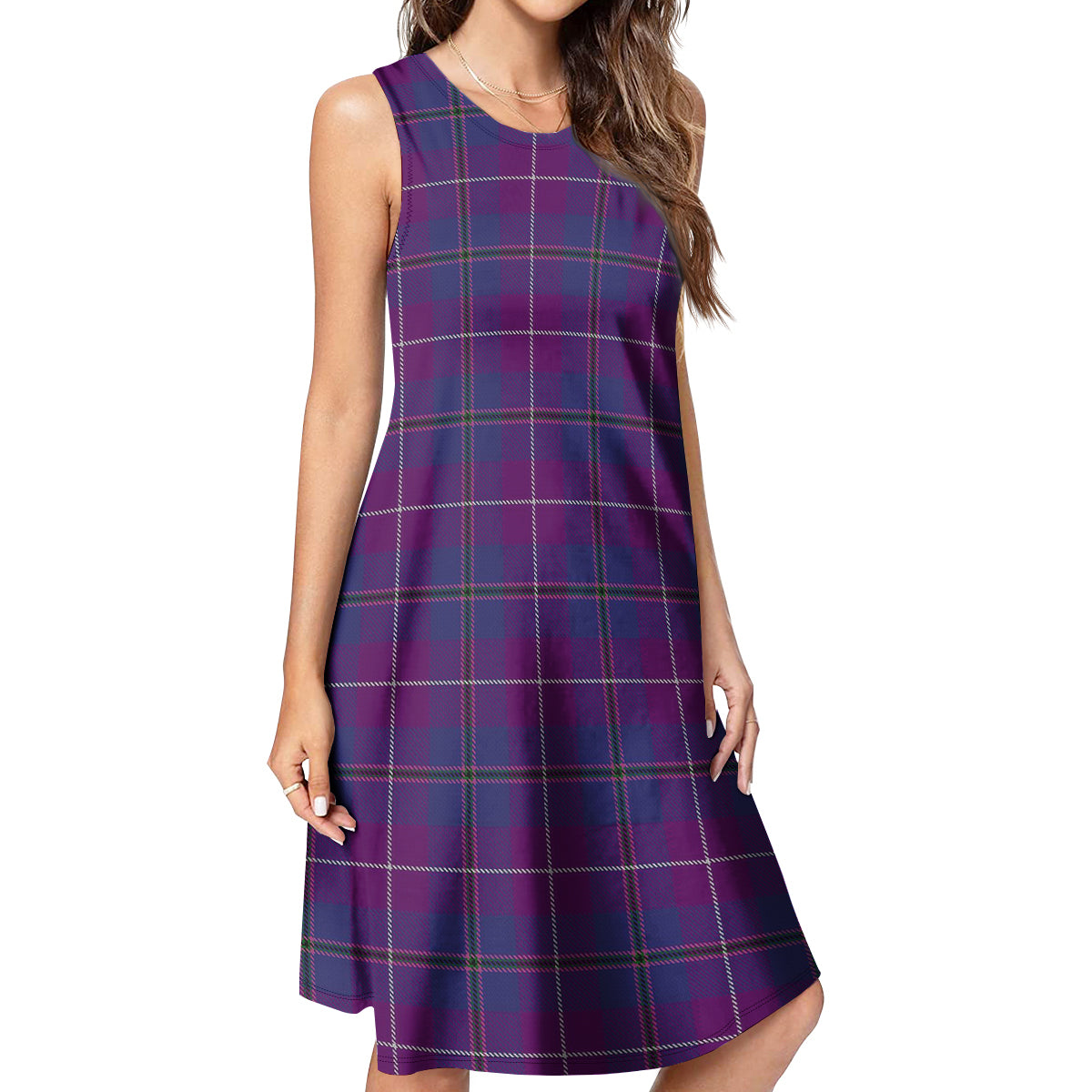 Glencoe Tartan Womens Casual Dresses - Tartanvibesclothing