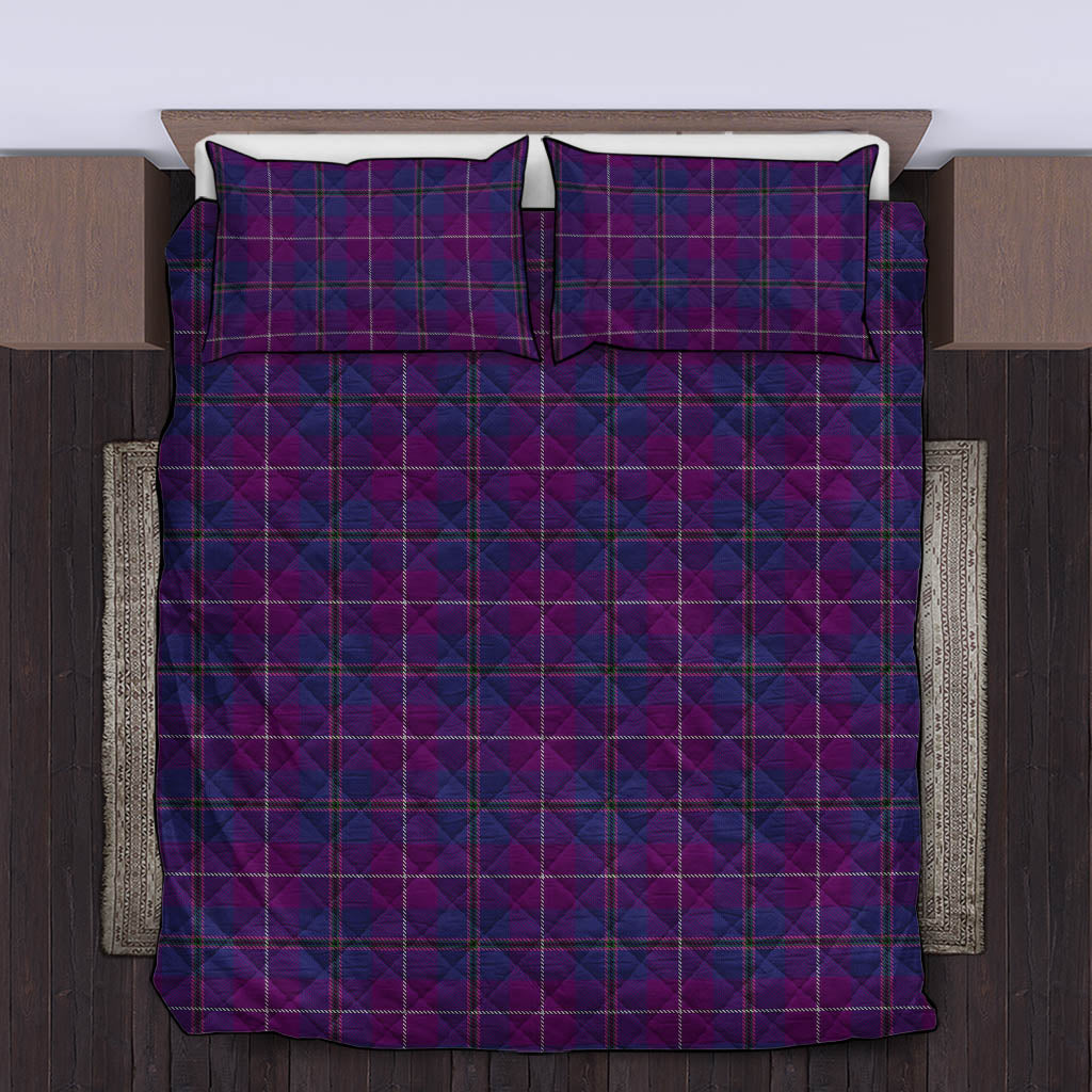 Glencoe Tartan Quilt Bed Set King - Tartan Vibes Clothing