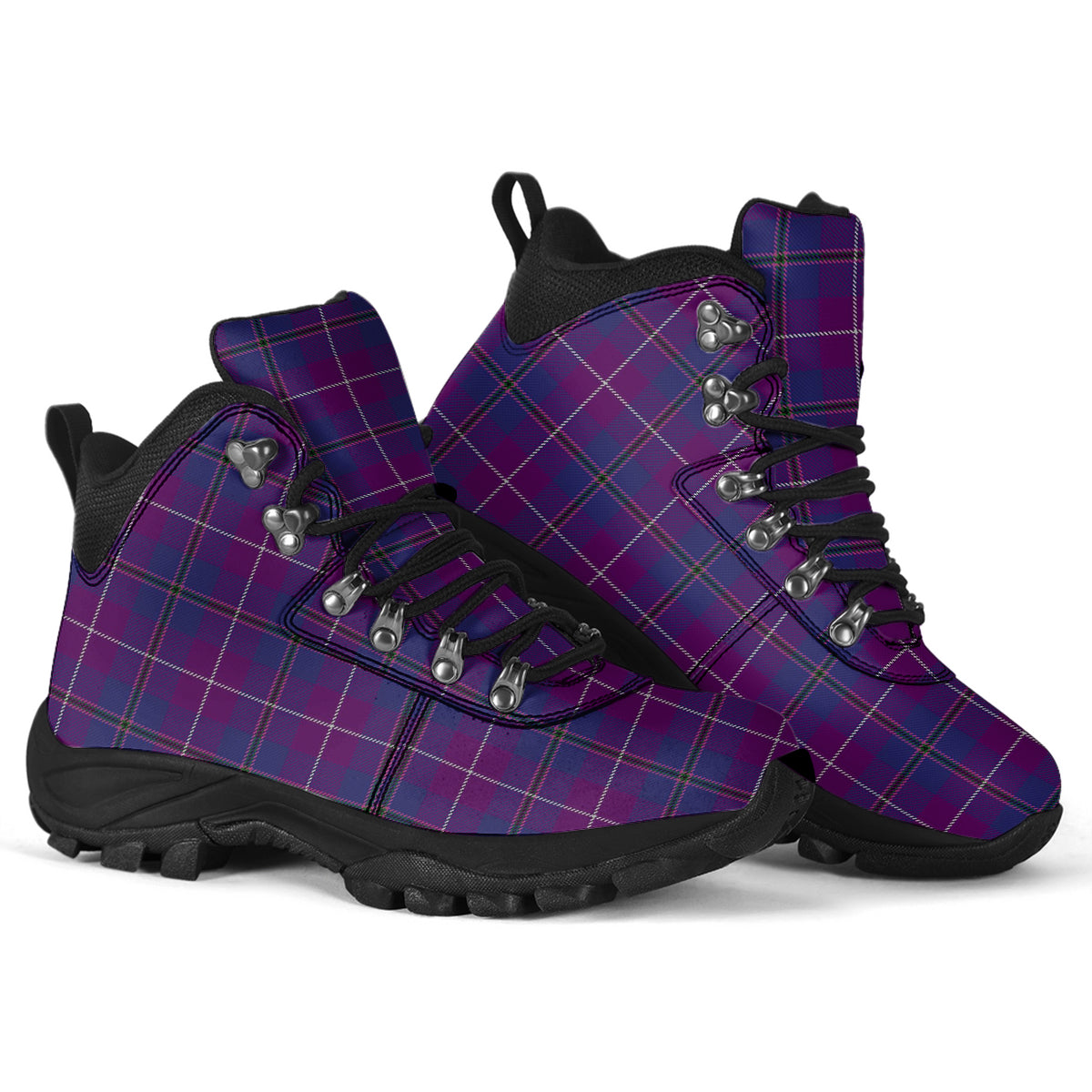 Glencoe Tartan Alpine Boots - Tartanvibesclothing