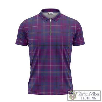 Glencoe Tartan Zipper Polo Shirt