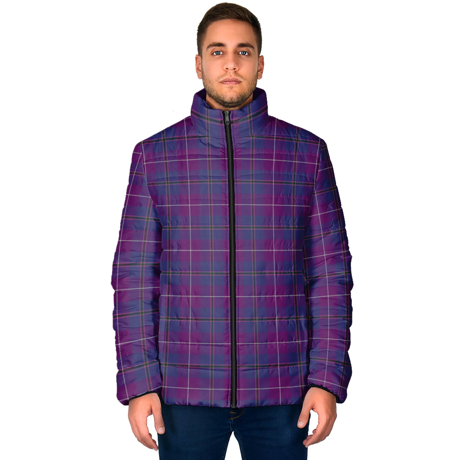 Glencoe Tartan Padded Jacket - Tartan Vibes Clothing
