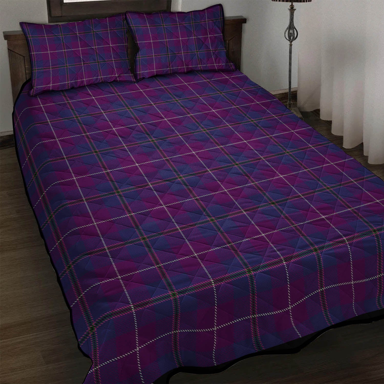 Glencoe Tartan Quilt Bed Set - Tartan Vibes Clothing