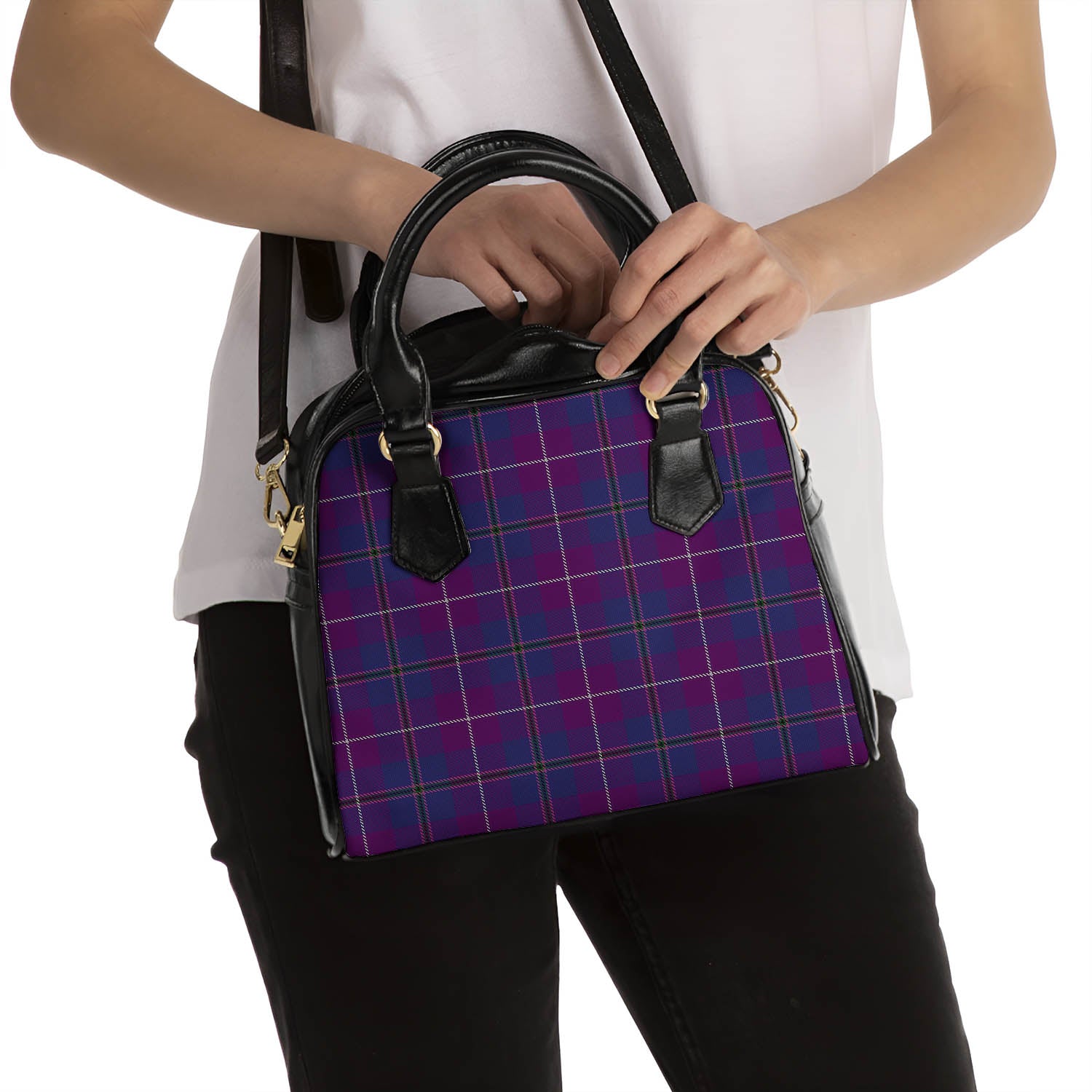 Glencoe Tartan Shoulder Handbags - Tartanvibesclothing