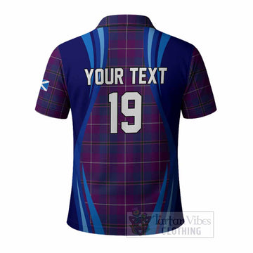 Glencoe Scotland Football Tartan Polo Shirt Lion Mascot Go Scottish - Tartan Vibes Clothing