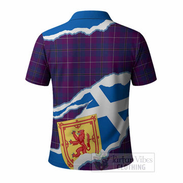 Glencoe Scotland Football Tartan Polo Shirt We'll Be Coming - Tartan Vibes Clothing