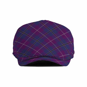 Glencoe Tartan Flat Cap, Jeff Cap Cross Style
