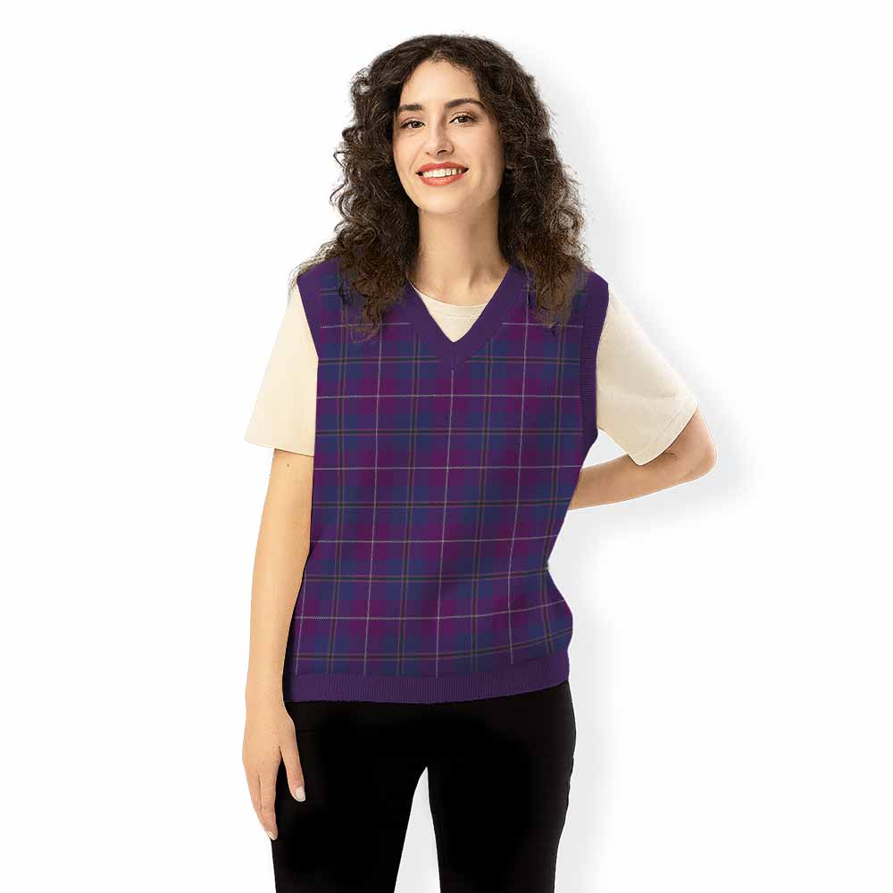 Glencoe Tartan Knitted V-Neck Vest - Tartan Vibes Clothing