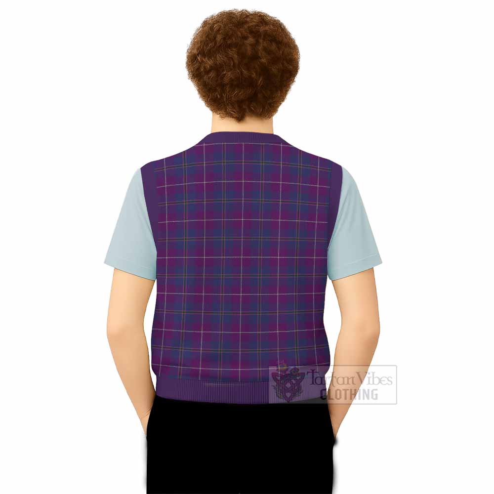 Glencoe Tartan Knitted V-Neck Vest - Tartan Vibes Clothing