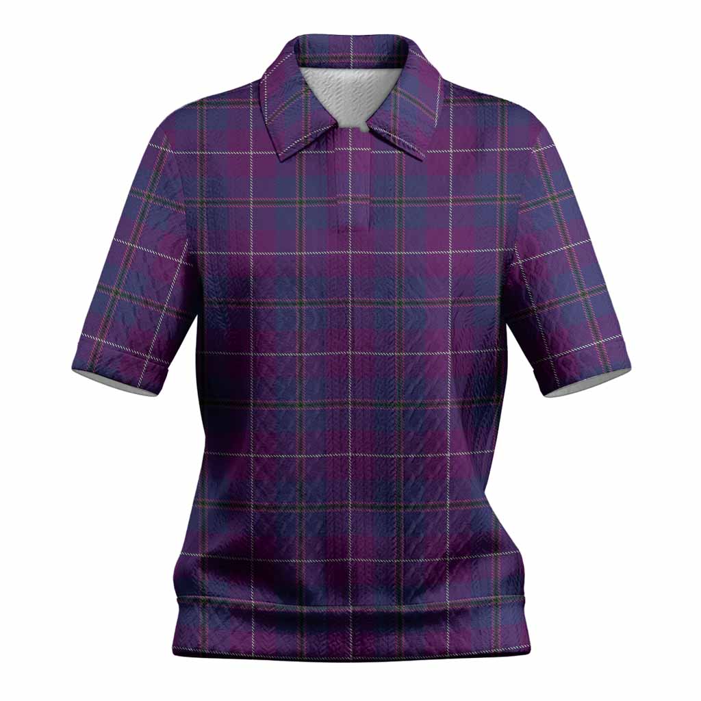 Glencoe Tartan Women’s Polo Sweater Top