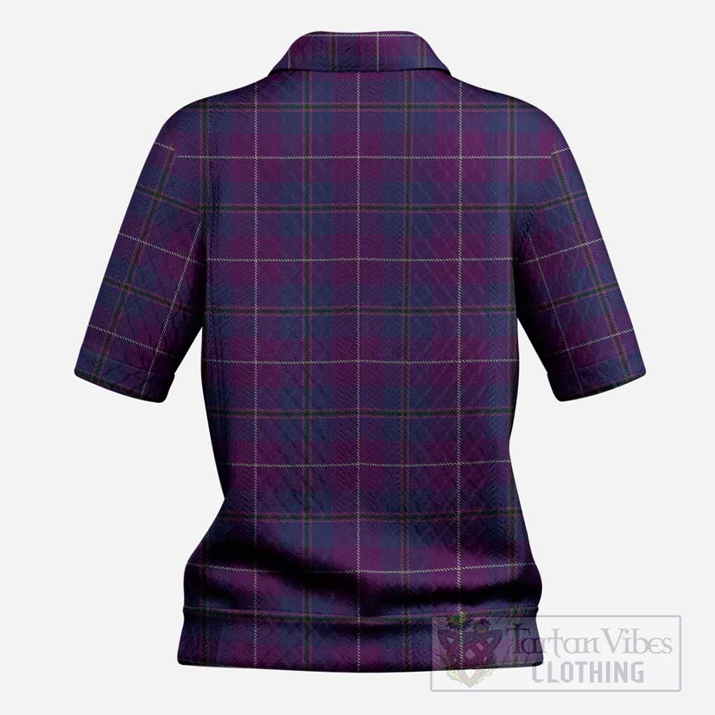 Glencoe Tartan Women’s Polo Sweater Top