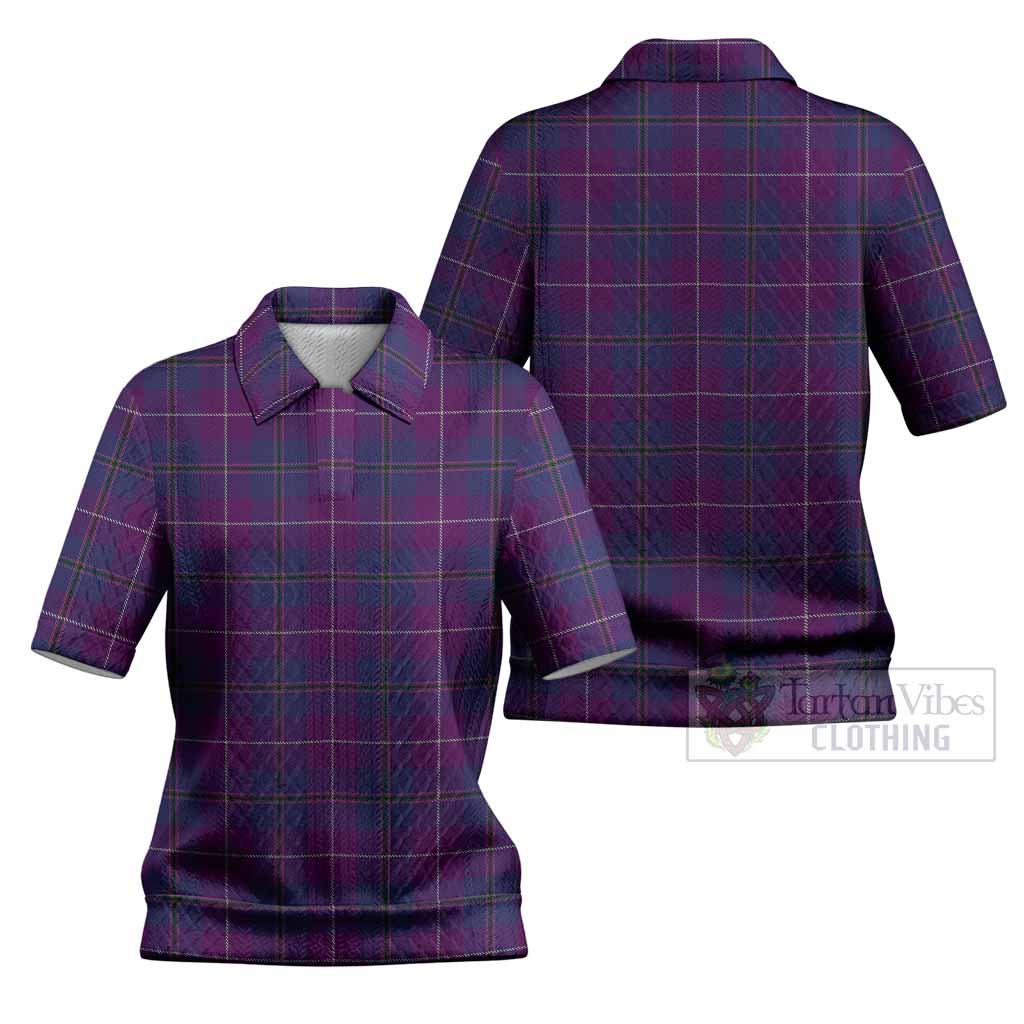 Glencoe Tartan Women’s Polo Sweater Top